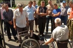 12 июля 2018г. ГООО «Инвалиды-спинальники» провели треннинг с водителями ОАО «Автобусный парк № 6 г.Гомеля» 
