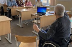 ГООО «Инвалиды-спинальники» провело занятия для студентов БелГУТа