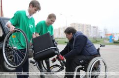 Волонтеры Гомельского обкома БРСМ будут оказывать помощь маломобильным избирателям в дни голосования